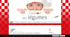 Desktop Screenshot of cuisinons-les-legumes.com